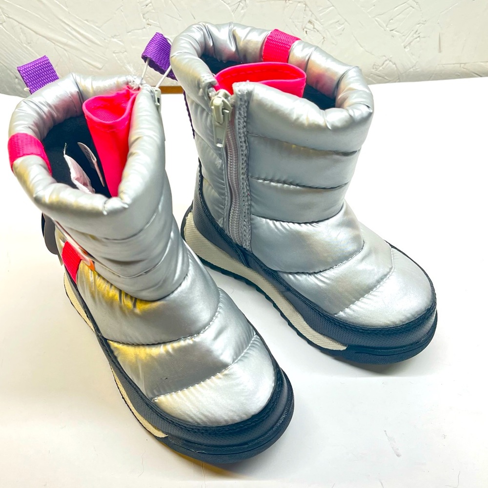Wonder Nation Toddler Puffy Winter Boots